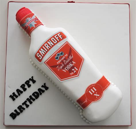 But many people believe that making a cake at home is difficult. Vodka Birthday Cakes