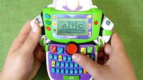 Vtech Toy Story 3 Buzz Lightyear Learn And Go Handheld Game Video