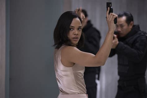 Westworld Tessa Thompson Discusses Her Big Action Set Piece Syfy Wire