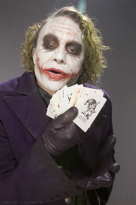 Joker Promo Shoot For The Dark Knight The Joker Photo 35524707