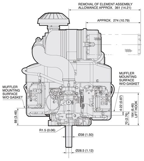 Do not fill the tank so the fuel level rises into the filler neck or level surface of level to avoid getting an electric shock, do not touch spark plugs, plug caps or spark plug leads. Kawasaki FX651V Engine - Kawasaki Engines Ireland