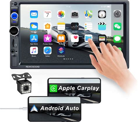 Buy Camecho Car Stereo Double Din Car Radio Support Apple Carplay And Android Auto Inch