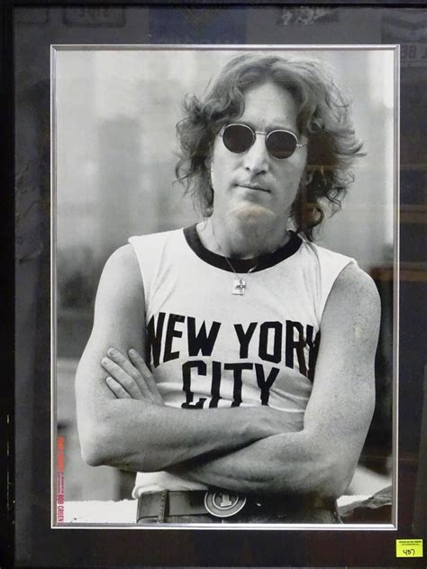 Sold Price John Lennon Frame Photo Poster Invalid Date Est