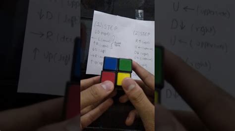 How To Solve A Rubiks Cubepart2 2x2 Rubiks Cube Algorithms Revealed