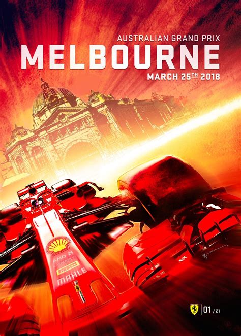 2020 tuscan gran prix ferrari 1000. Ferrari reveals cover art poster for the 2018 Melbourne Grand Prix : formula1