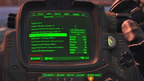 Equipment And Pip Boy Fallout 4 Game Guide And Walkthrough