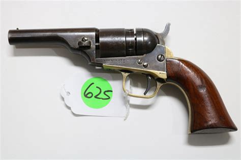 Lot Colt 1862 Police Conversion To 38 Cf Revolver
