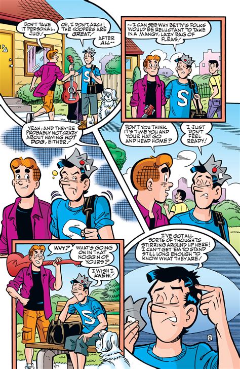 Archie Thanniversary Jugheadscouchsurfers Archie Comics