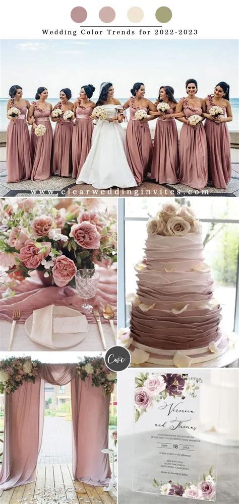 Top 10 Wedding Color Trends For 2022 2023 Couples June Wedding Colors