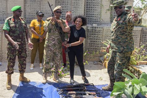 Atmis Hands Over Captured Weapons To Somalia Authorities African