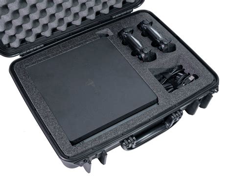 Playstation 4 Ps4 Slim Heavy Duty Travel Case Case Club