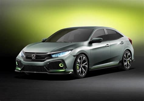 2016 Geneva Motor Show Honda Civic Hatchback Prototype Officially
