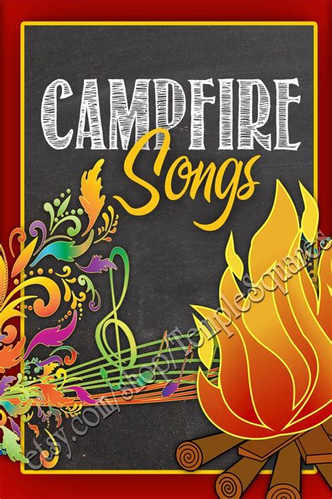 Printables Yw Girls Camp Campfire Songs Book Chants And Jingles Lds Sizes Download Now