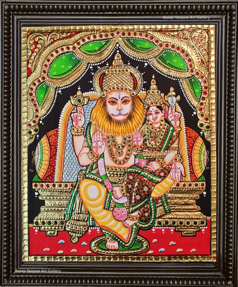 Buy Shri Lakshmi Narasimha Tanjore Painting