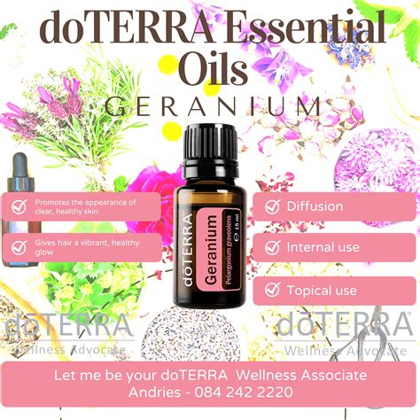 Geranium 15 Ml Doterra Essential Oils · Kimberley Online Store