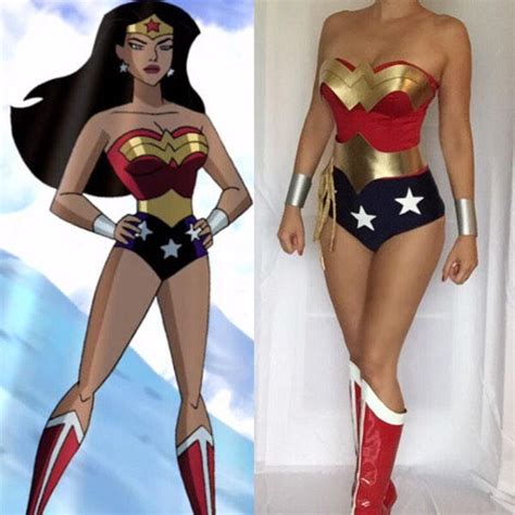 Justice League Wonder Woman Costume Custom Made Etsy
