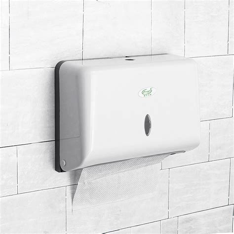 Wall Mounted Toilet Hand Paper Towel Dispenser Tissue Box Holder