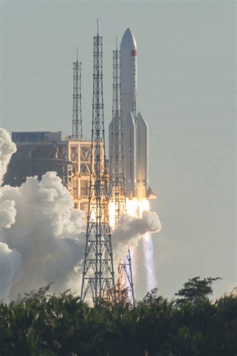 Por ahora, la inclinación orbital del cohete chino es de 41,5. China lanza con éxito nuevo cohete en una nave espacial ...