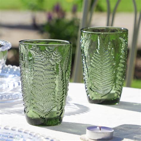 Two Luxury Coloured Glass Tea Light Holders By Dibor