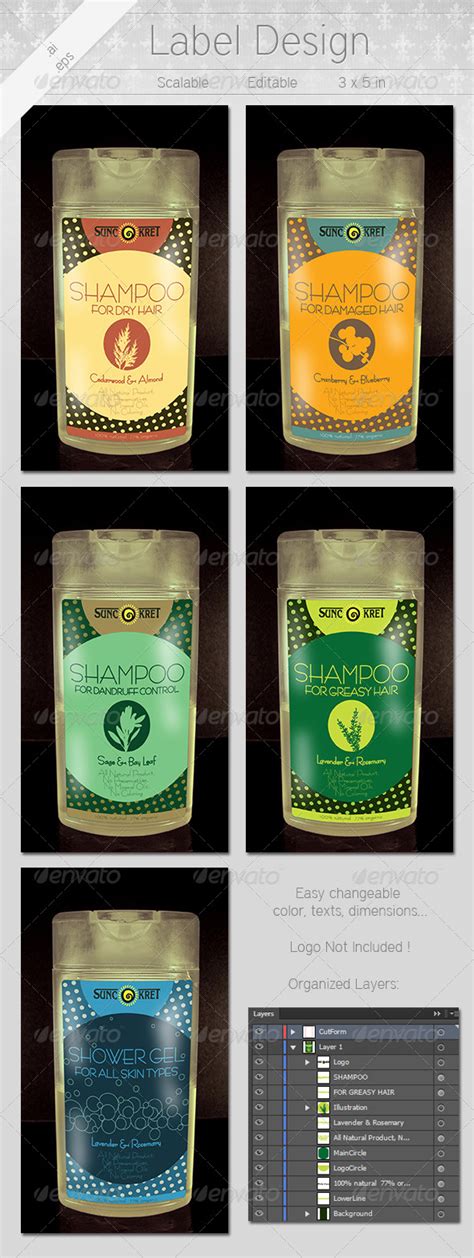Starting with the setup of an illustrator file we are going through the whole process of creating a logo. Label Design Template | GraphicRiver