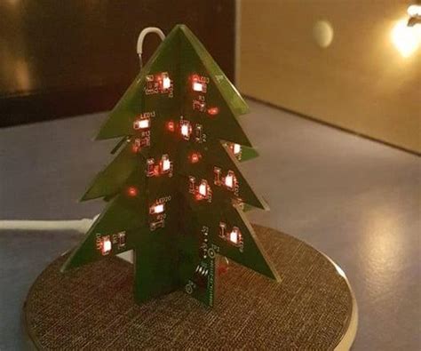 Diy Pcb Christmas Tree Instructables