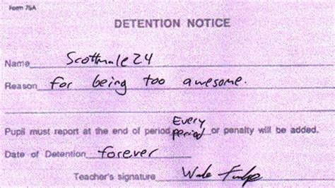 top 10 funny detention slips youtube