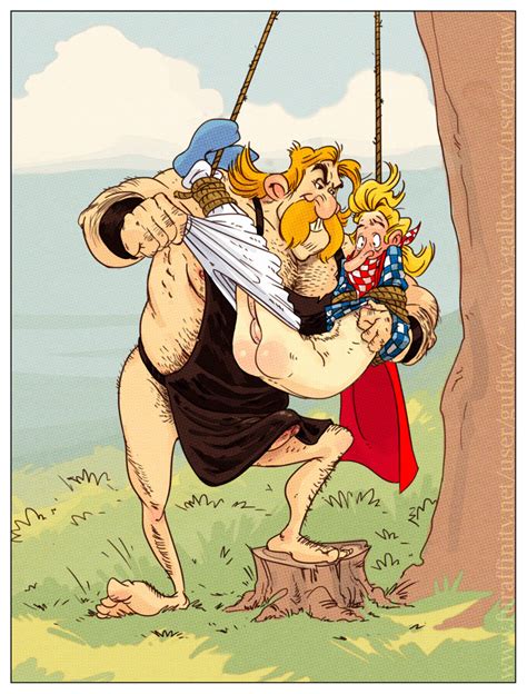 Post 668464 Asterix And Obelix Cacofonix Fulliautomatix Guffaw