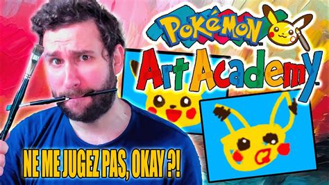 Pokemon Art Academy Ne Me Jugez Pas Okay 🔥 Youtube