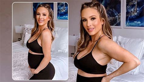 Fitness Trainer Paige Hathaway Flaunts Her Baby Bump With Panache