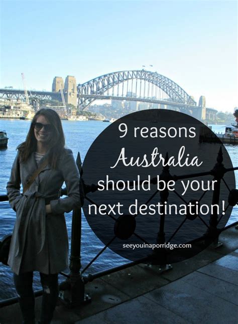 9 Reasons To Visit Australia And Reasons Not To See You In A Porridge