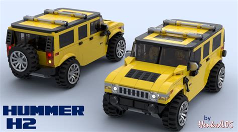 Lego Moc Hummer H2 By Mocturnal Rebrickable Build With Lego