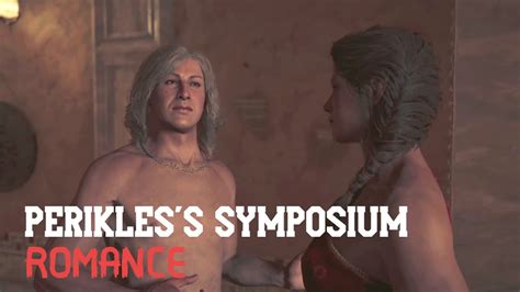 assassin s creed odyssey perikles s symposium and romance main quest youtube