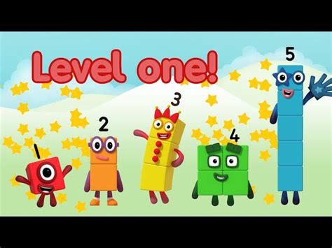 Learn To Count 12345 Level One Maths Numberblocks Videos For Kids