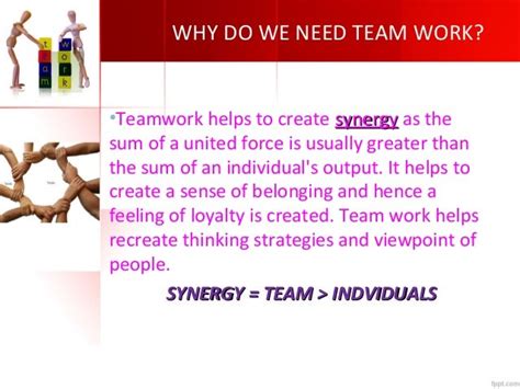 Why Is Teamwork Important