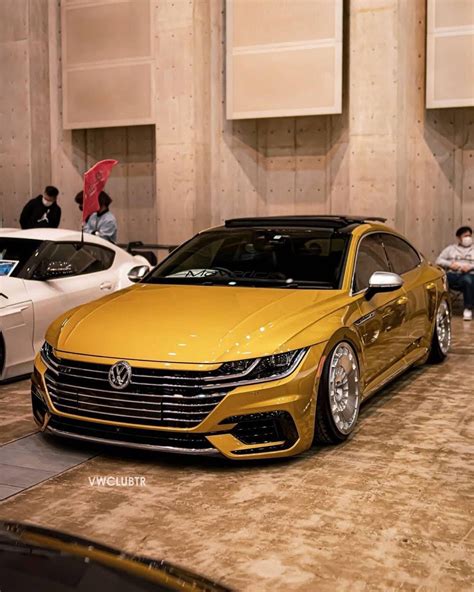 Stunning Turmeric Yellow Vw Arteon R Line