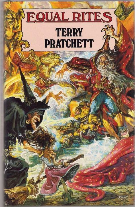 Terry Pratchett Equal Rites Cover Art By Josh Kirby I Love Books
