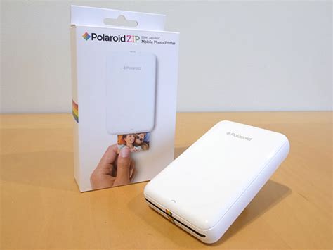 レビュー Polaroid Zipインスタントモバイルプリンタ：iphoneの写真をどこでも手軽に印刷できる、ポラロイドのモバイルプリンタ