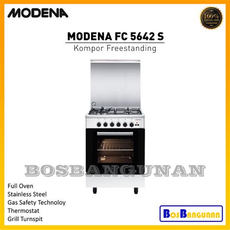 Jual Kompor Oven Freestanding Modena Fc S Freestanding Cooker Fc