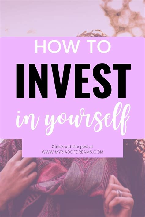 How To Invest In Yourself For A Better Future Artofit