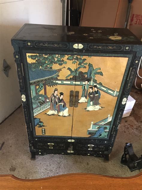 Antique Japanese Cabinet Any Insights Antiques Board