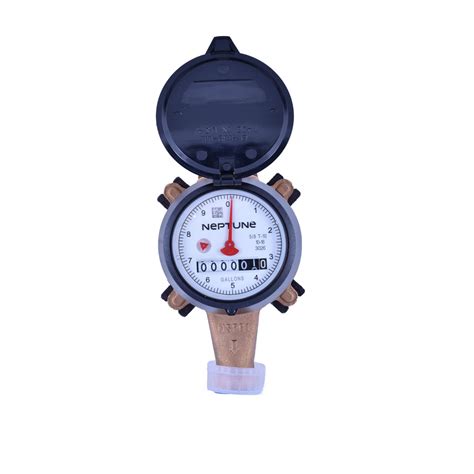 Business And Industrial Neptune 58x34 T 10 Brass Water Meter Direct