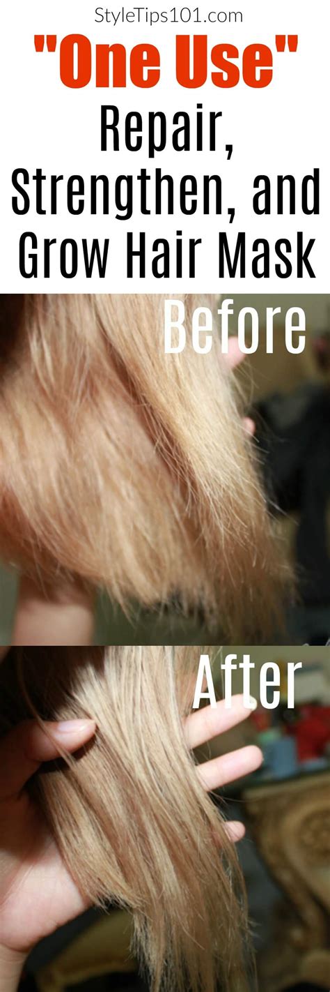 This mask is great for dry, damaged, and overprocessed hair. DIY Soft & Strong Hair Mask Recipe