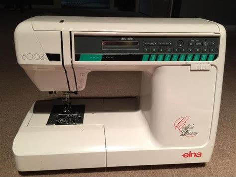 Elna Quilters Dream 6003 Sewing Machine West Shore Langfordcolwood