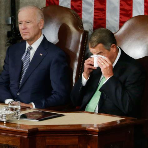 John Boehner Cries During Pope Francis Visit To Congress E Online