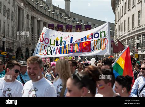 London Uk 29th June 2013 Participants In The London Pride Parade On