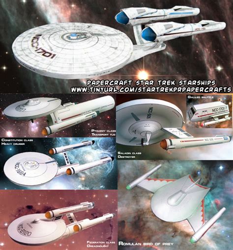 Star Trek Papercraft Models