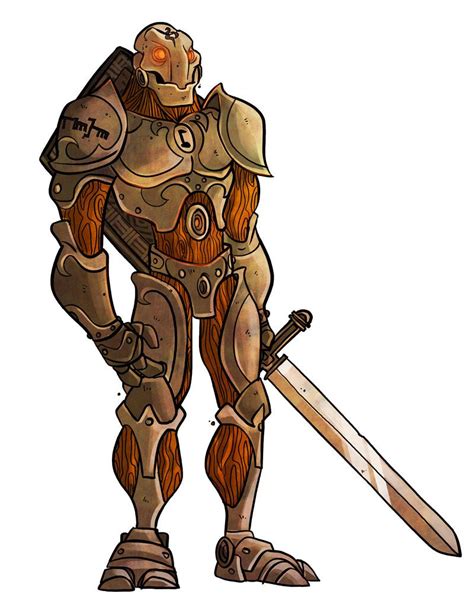 Warforged Dungeons And Dragons Characters Dnd Characters Game