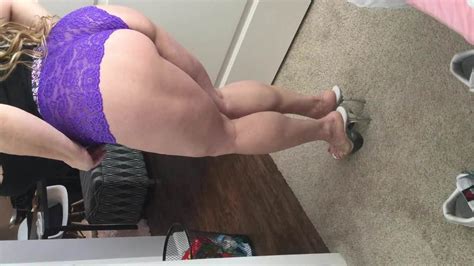 Pawg Showing Off Big Ass With Stripper Heels On Hd Porn 96