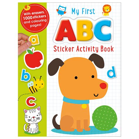 My First Abc Sticker Activity Book Make Believe Ideas Uk