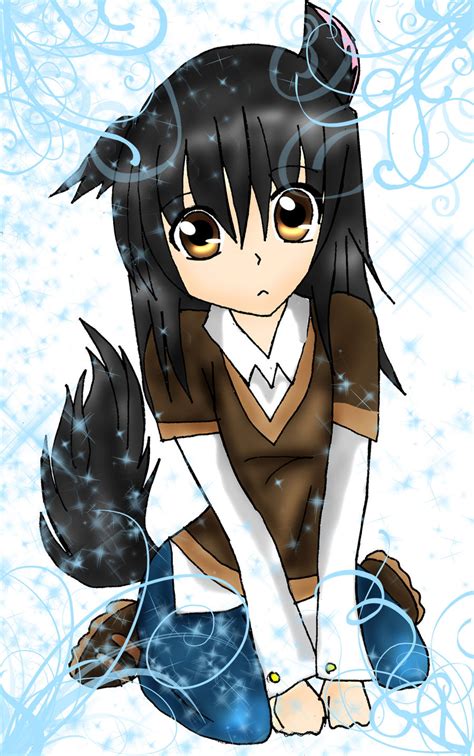 Request Wolf Girl By Haoiki On Deviantart